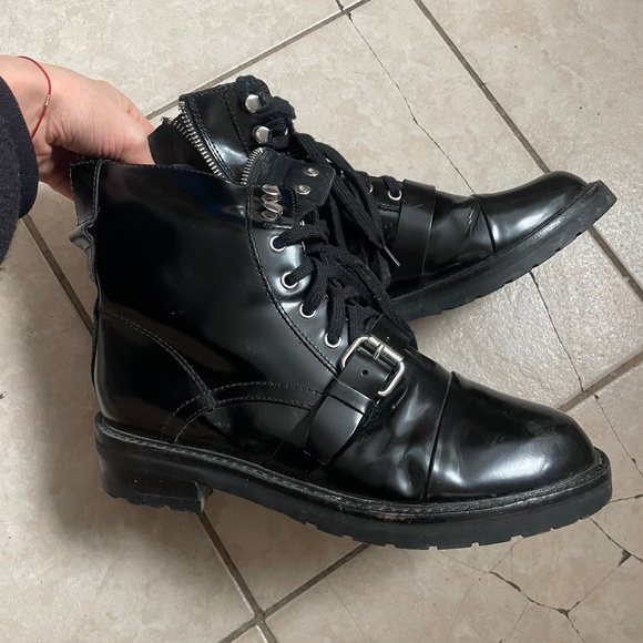 Allsaints Leather Boots - Picture 1 of 4